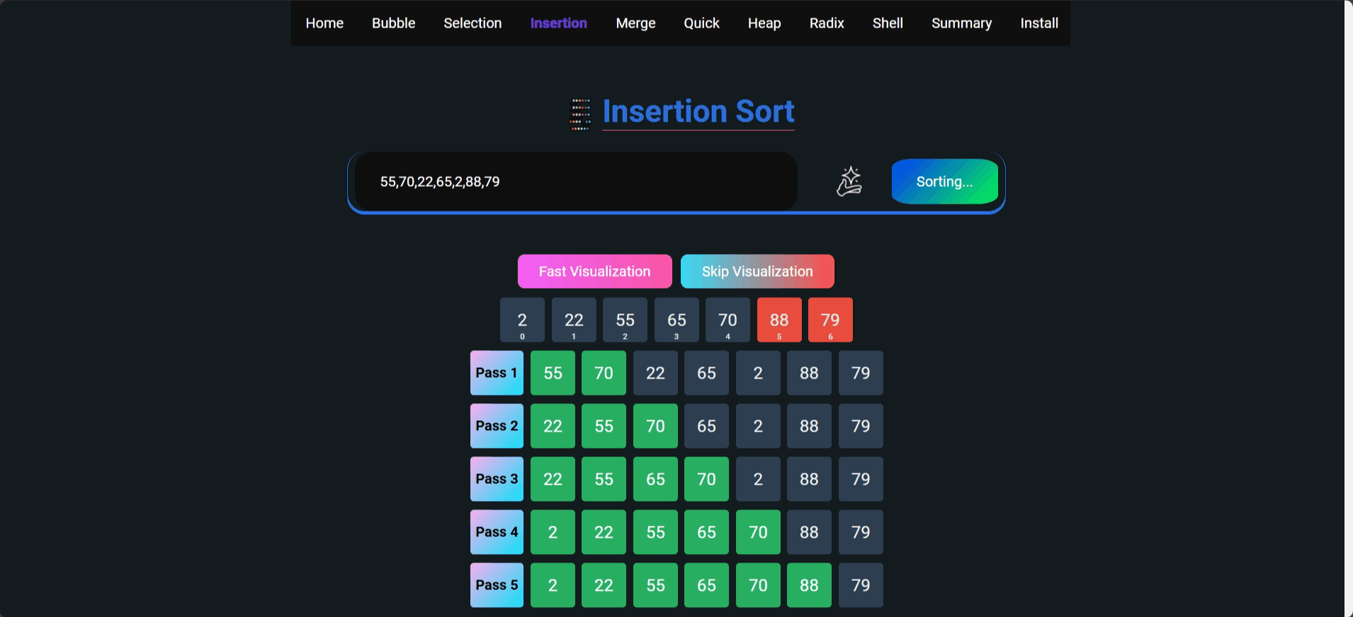 Easy Sorting screenshot 2