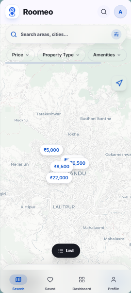 Roomeo - screenshot